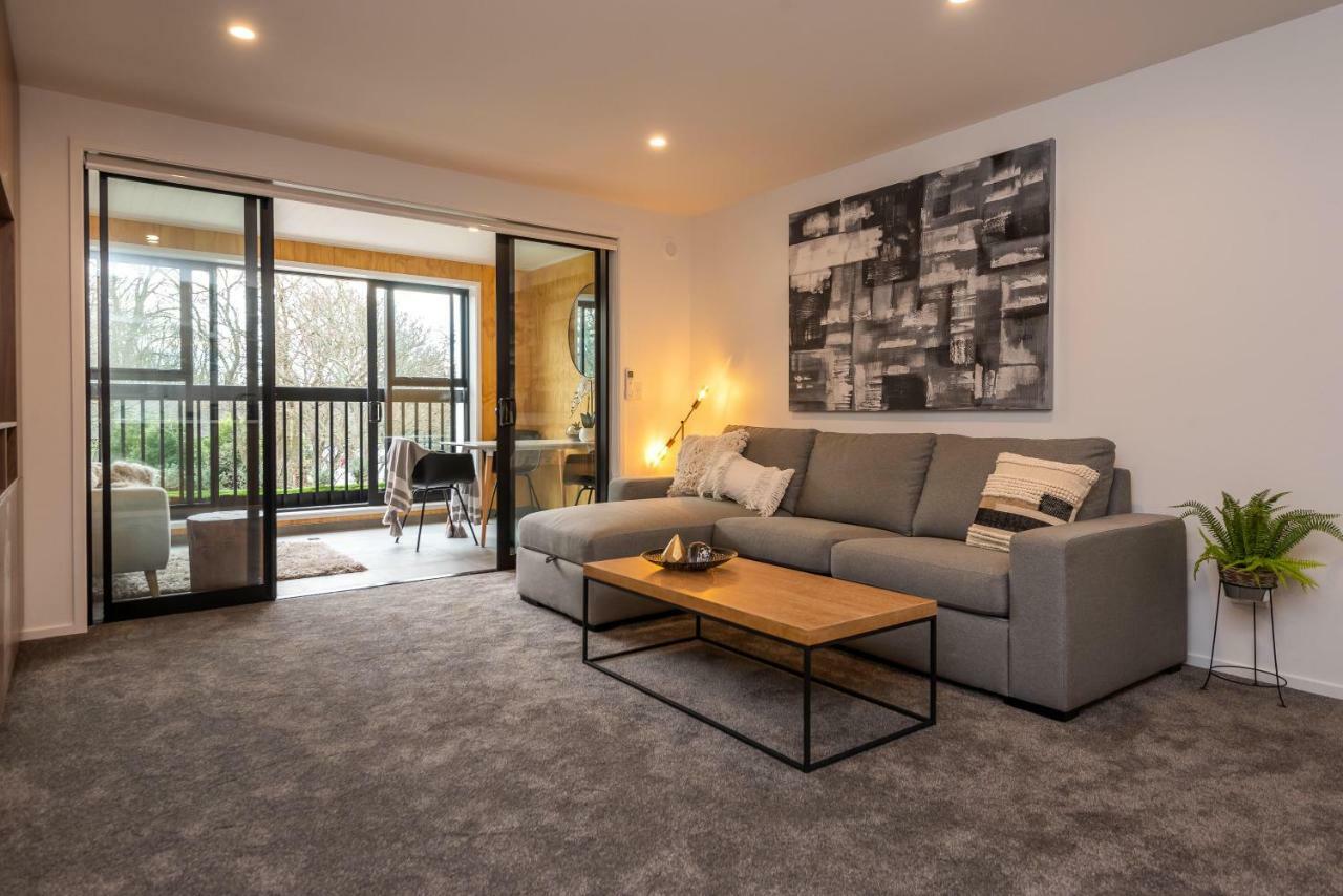 Apartament Penthouse With Park View Christchurch Zewnętrze zdjęcie